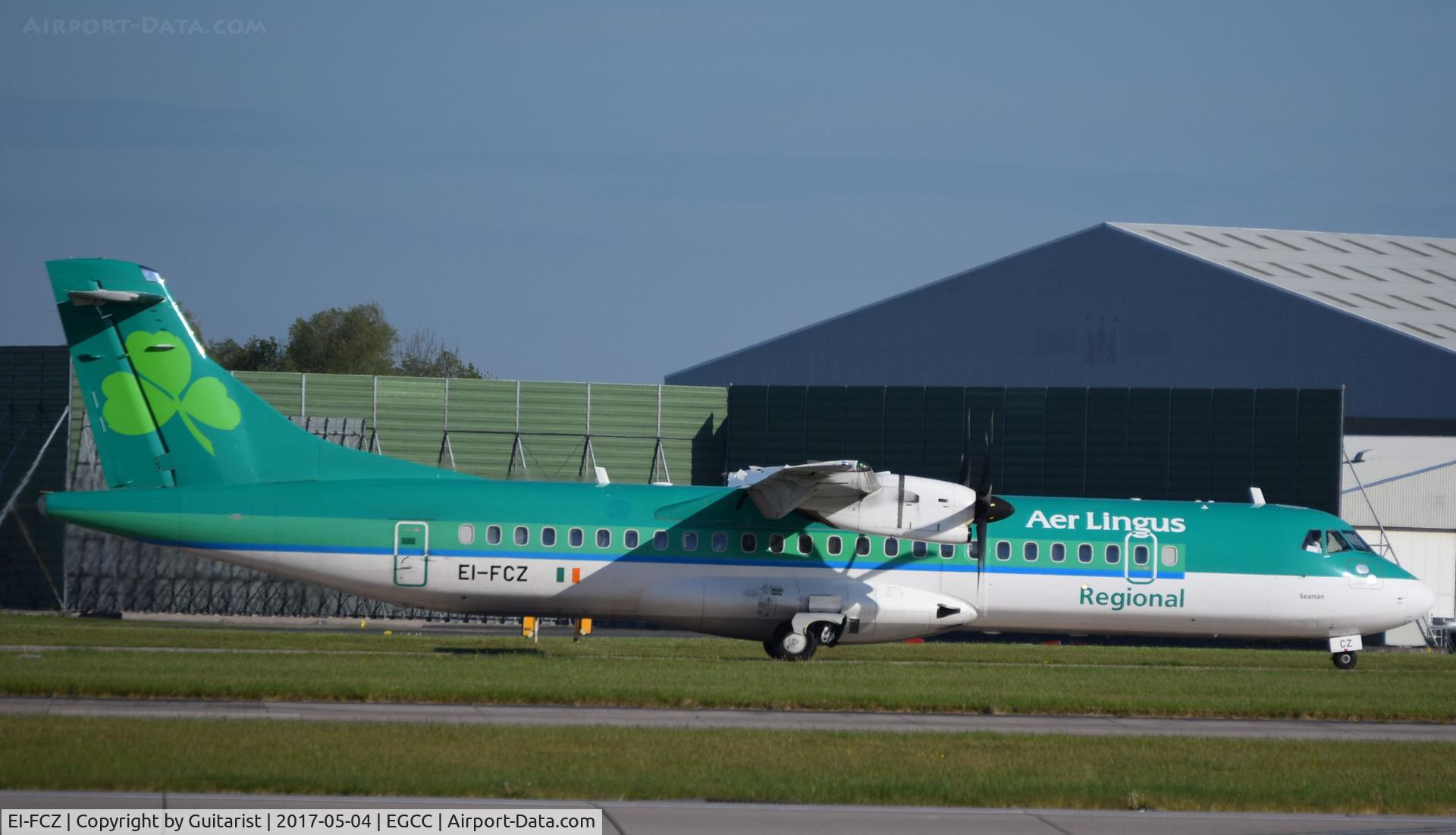 EI-FCZ, 2014 ATR 72-600 (72-212A) C/N 1159, At Manchester