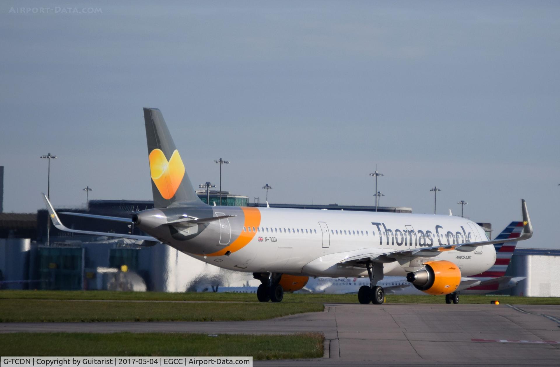 G-TCDN, 2016 Airbus A321-211 C/N 7048, At Manchester