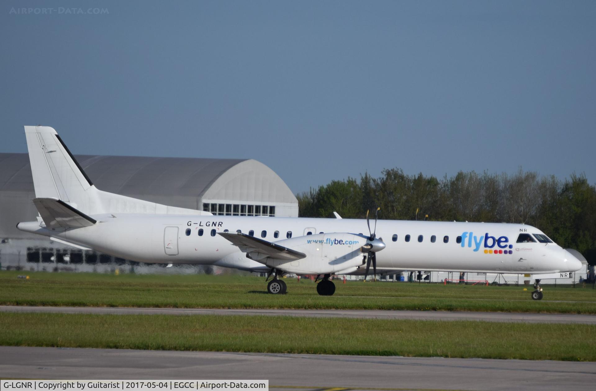 G-LGNR, 1993 Saab 2000 C/N 2000-004, At Manchester