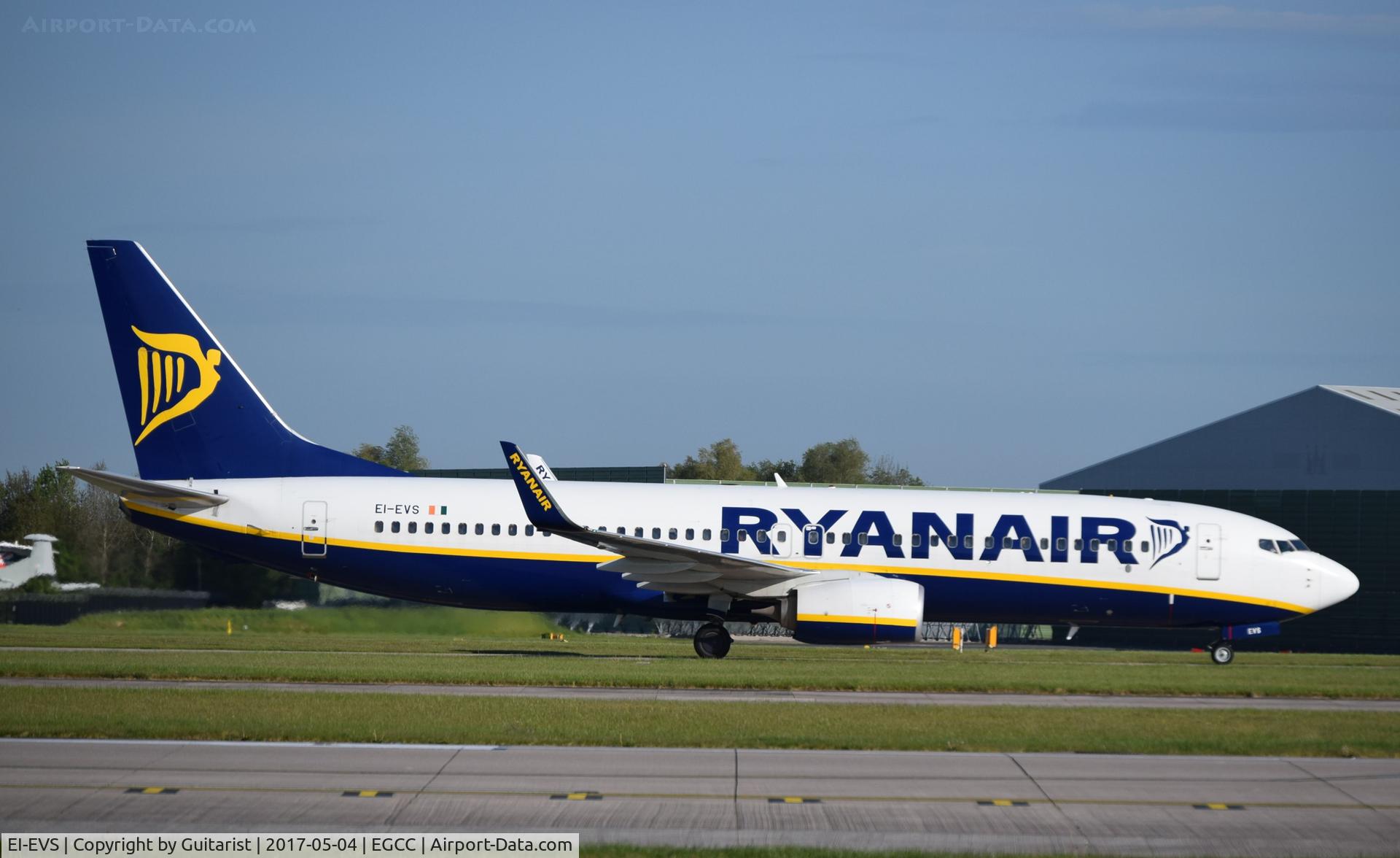 EI-EVS, 2012 Boeing 737-8AS C/N 40313, At Manchester