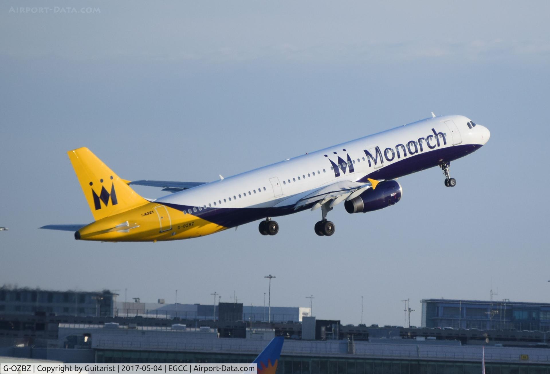 G-OZBZ, 2001 Airbus A321-231 C/N 1421, At Manchester