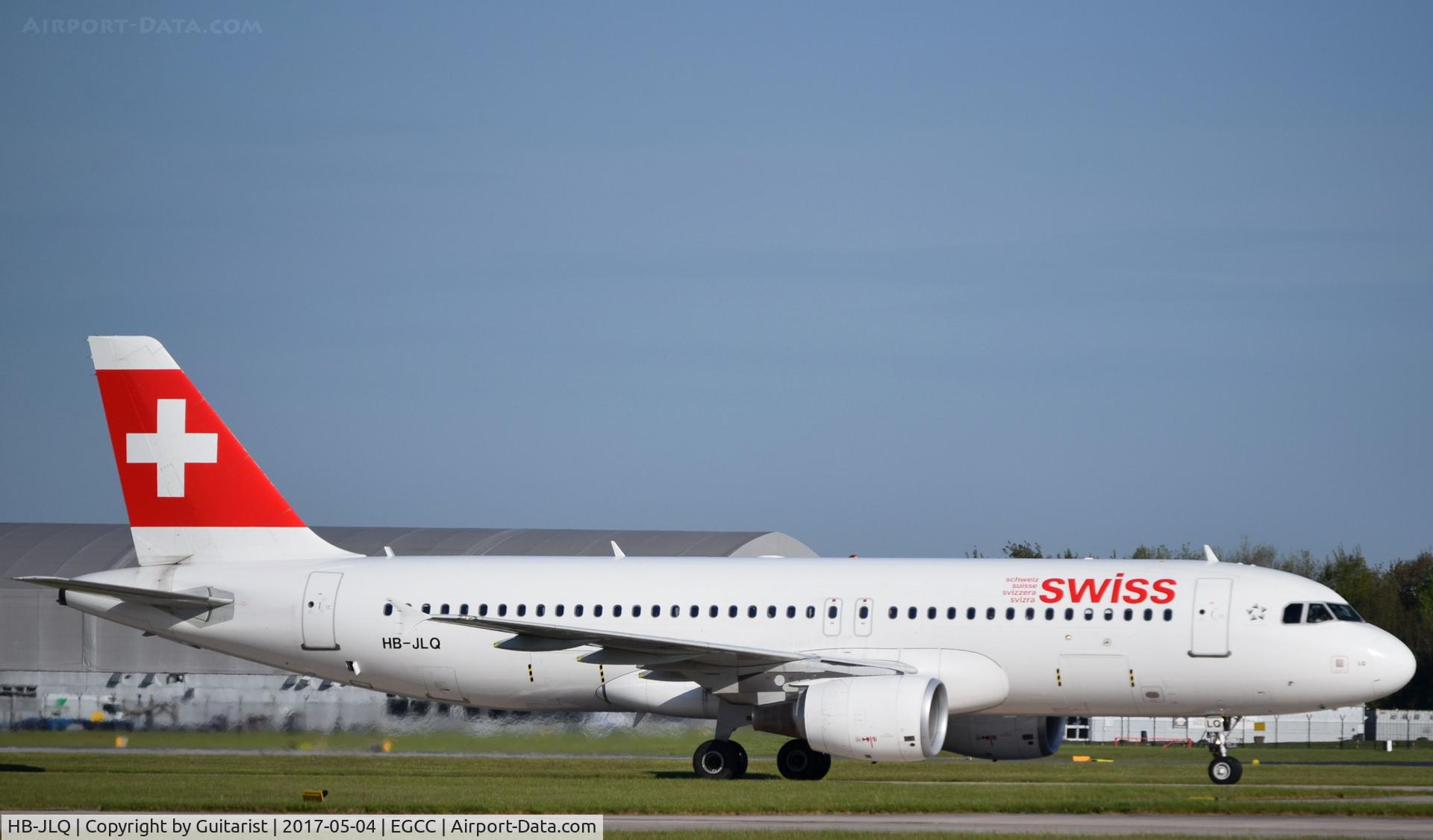 HB-JLQ, 2011 Airbus A320-214 C/N 4673, At Manchester