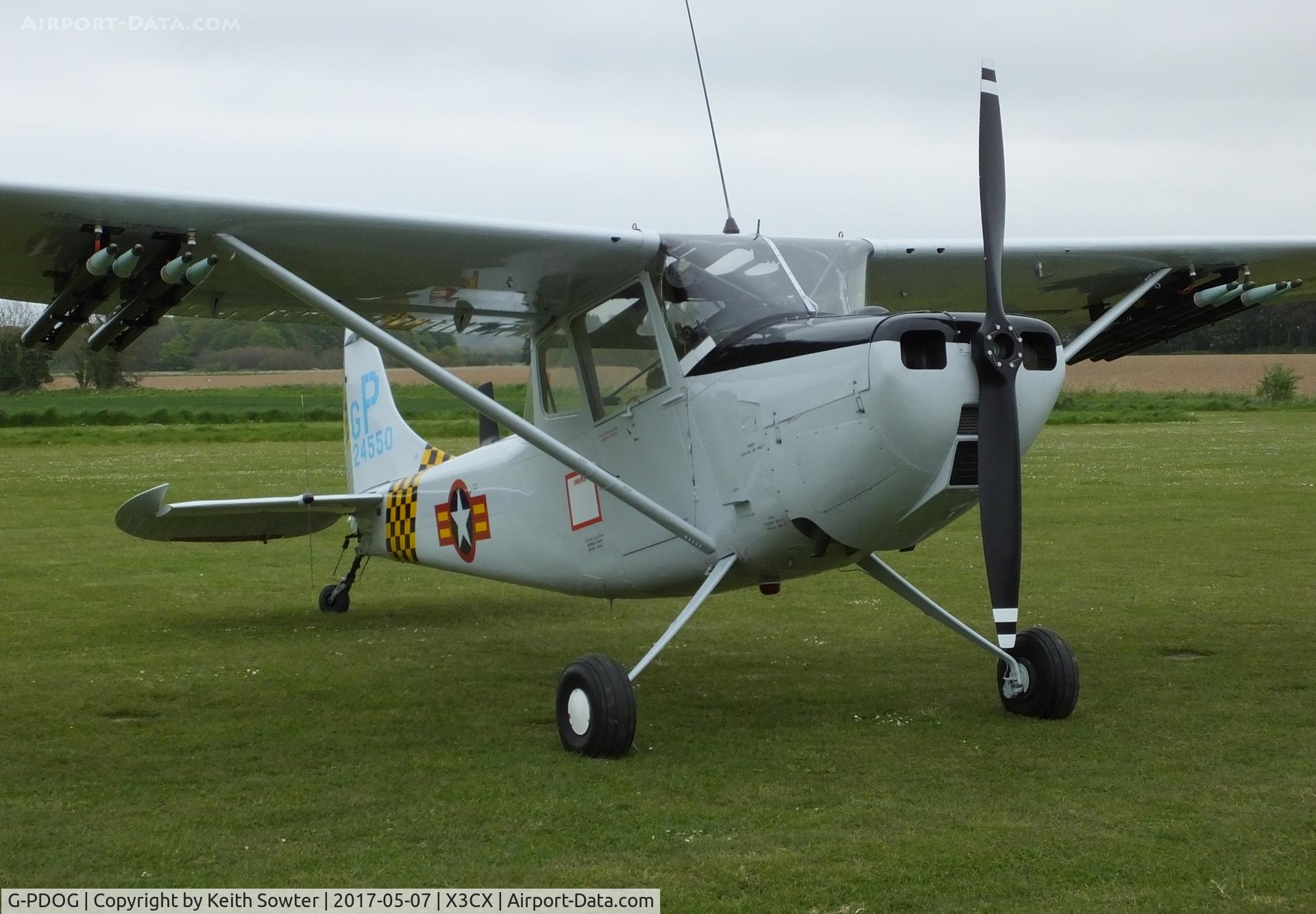 G-PDOG, 1957 Cessna 305C C/N 24550, Visiting aircraft