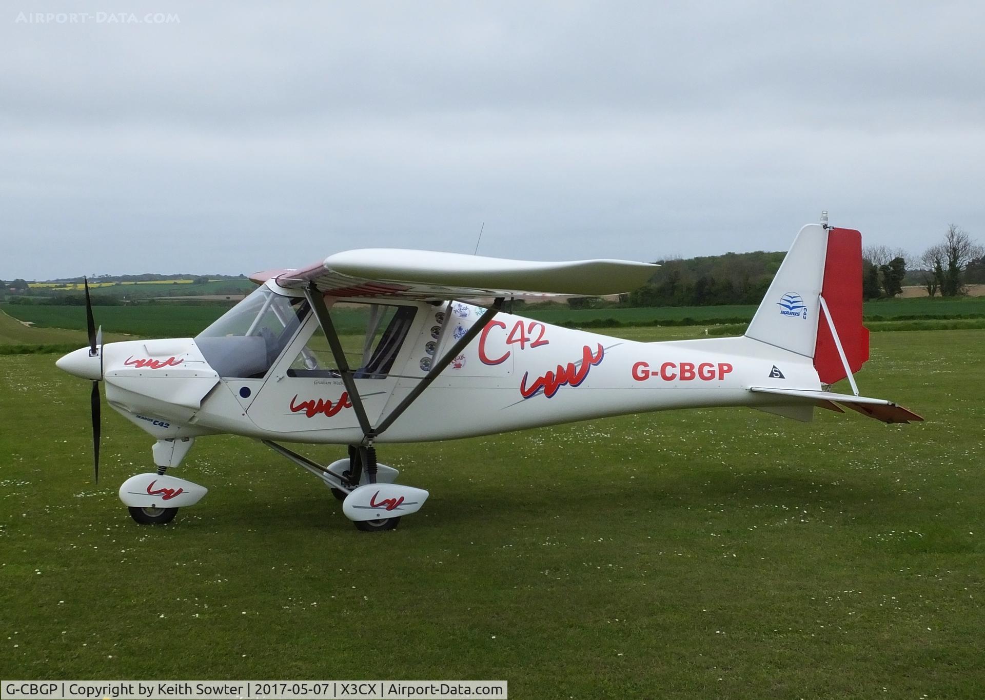 G-CBGP, 2001 Comco Ikarus C42 FB UK C/N PFA 322-13741, Visiting aircraft