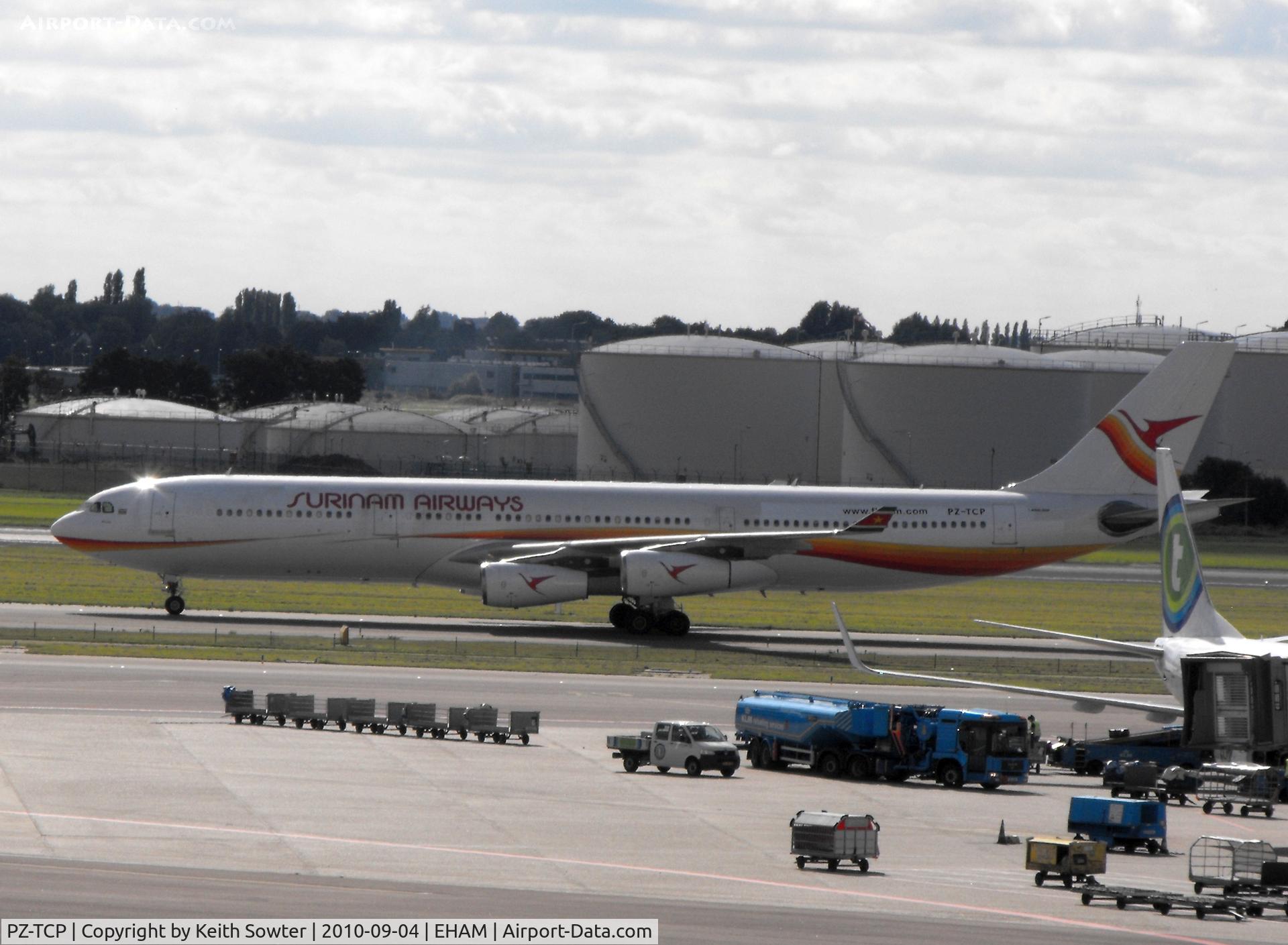PZ-TCP, 1994 Airbus A340-312 C/N 049, Taxying in