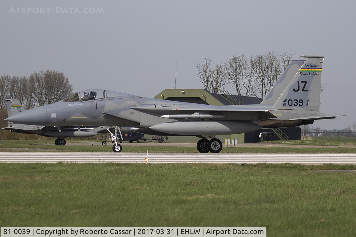 81-0039, 1981 McDonnell Douglas F-15C Eagle C/N 0783/C222, Frisian Flag 2017