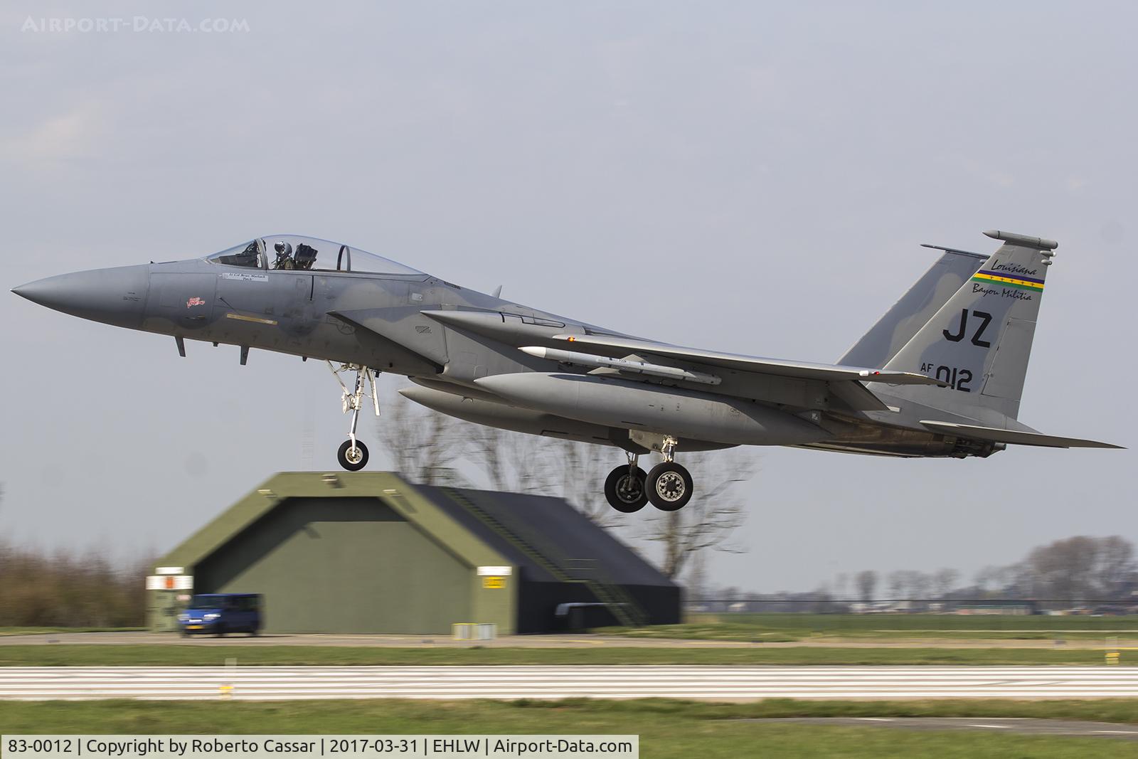 83-0012, 1983 McDonnell Douglas F-15C Eagle C/N 0858/C272, Frisian Flag 2017