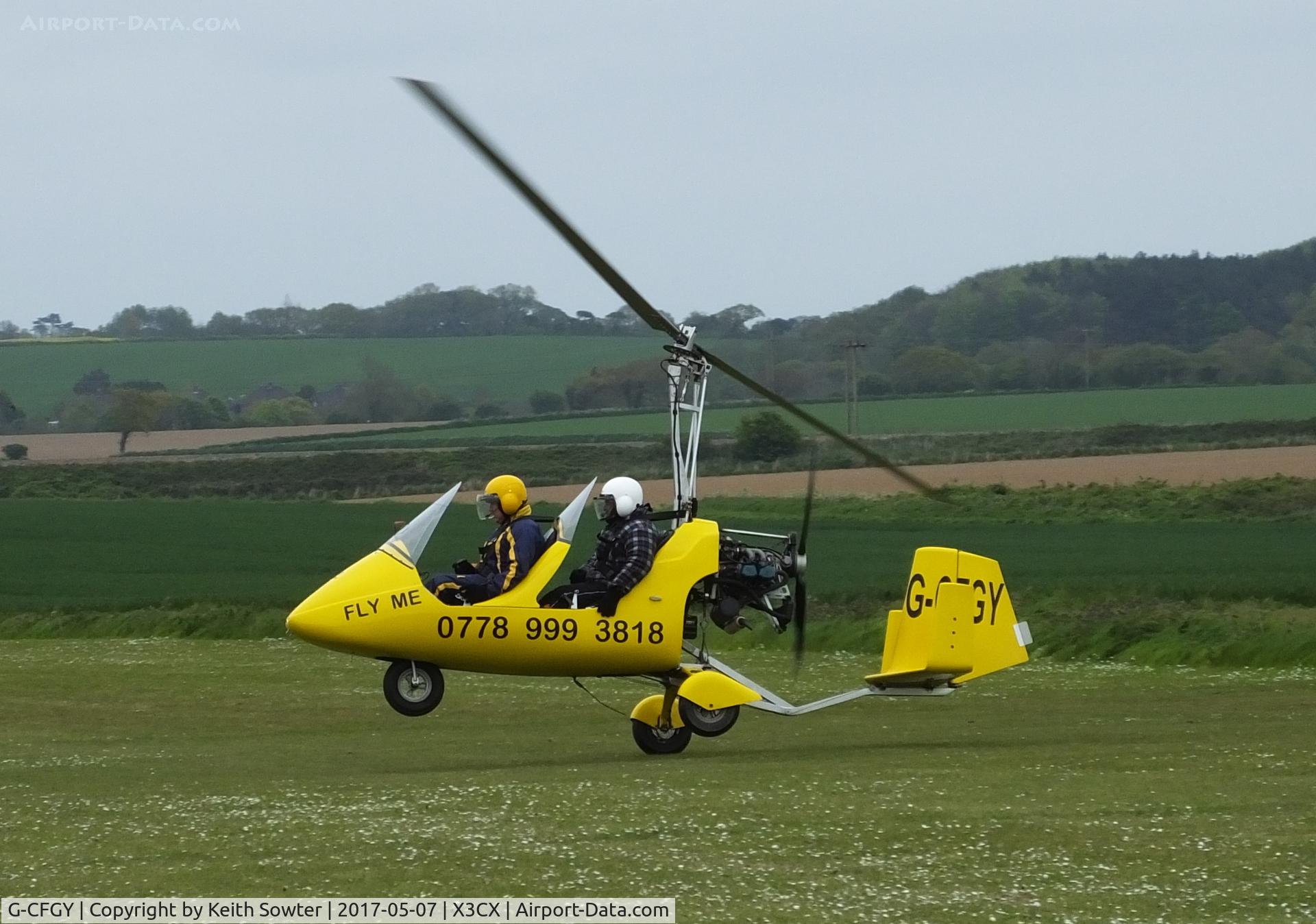 G-CFGY, 2008 Rotorsport UK MT-03 C/N RSUK/MT-03/039, Taking off