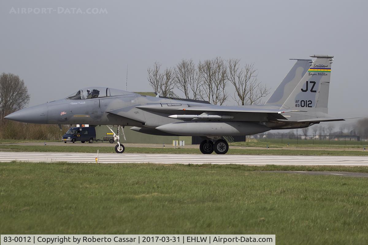 83-0012, 1983 McDonnell Douglas F-15C Eagle C/N 0858/C272, Frisian Flag 2017