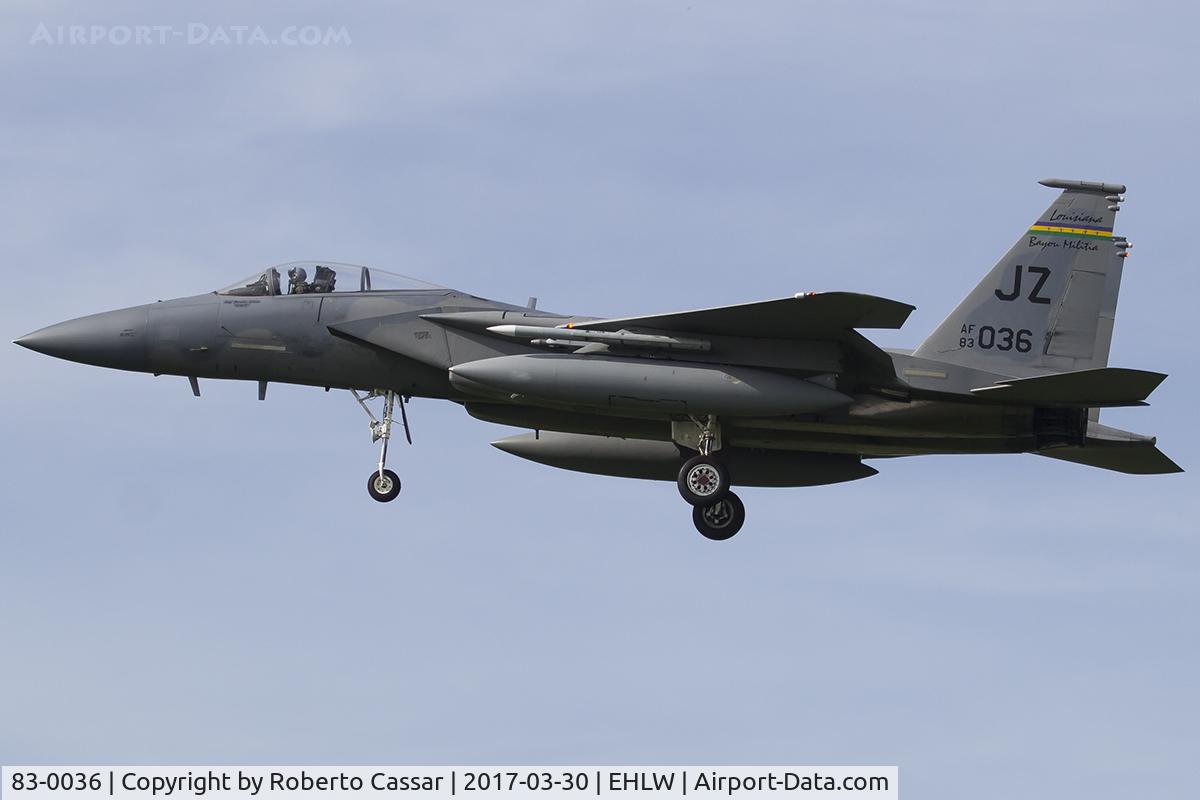 83-0036, 1983 McDonnell Douglas F-15C Eagle C/N 0892/C296, Frisian Flag 2017