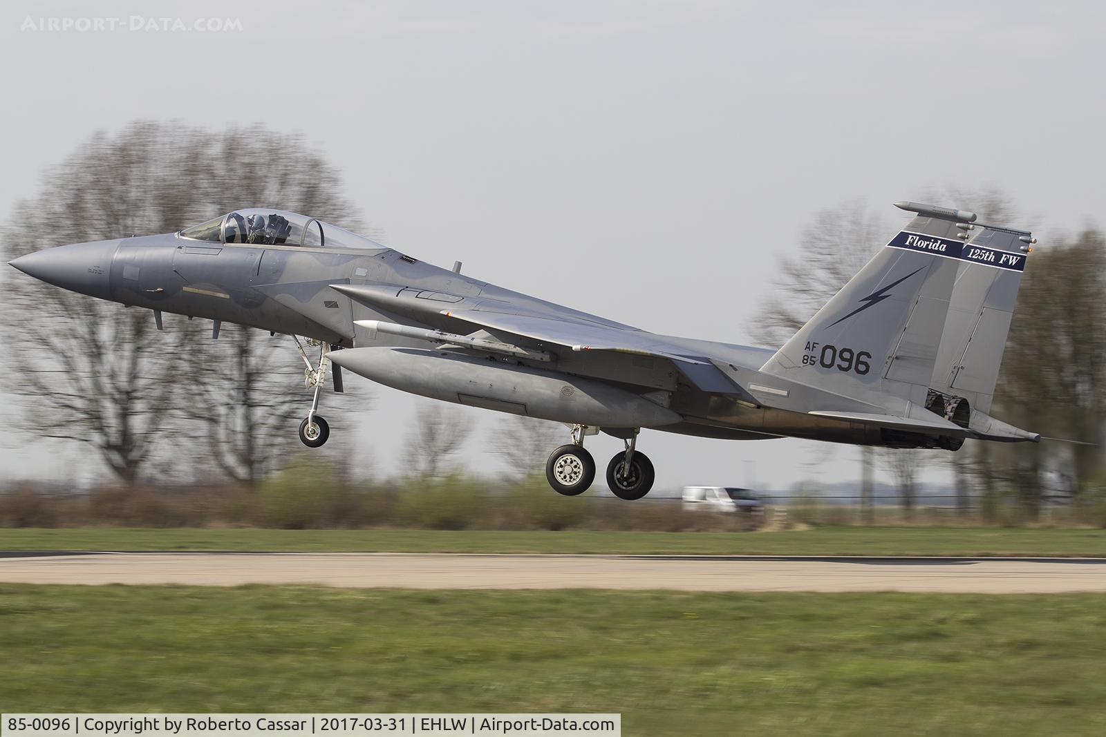 85-0096, 1985 McDonnell Douglas F-15C Eagle C/N 0948/C338, Frisian Flag 2017