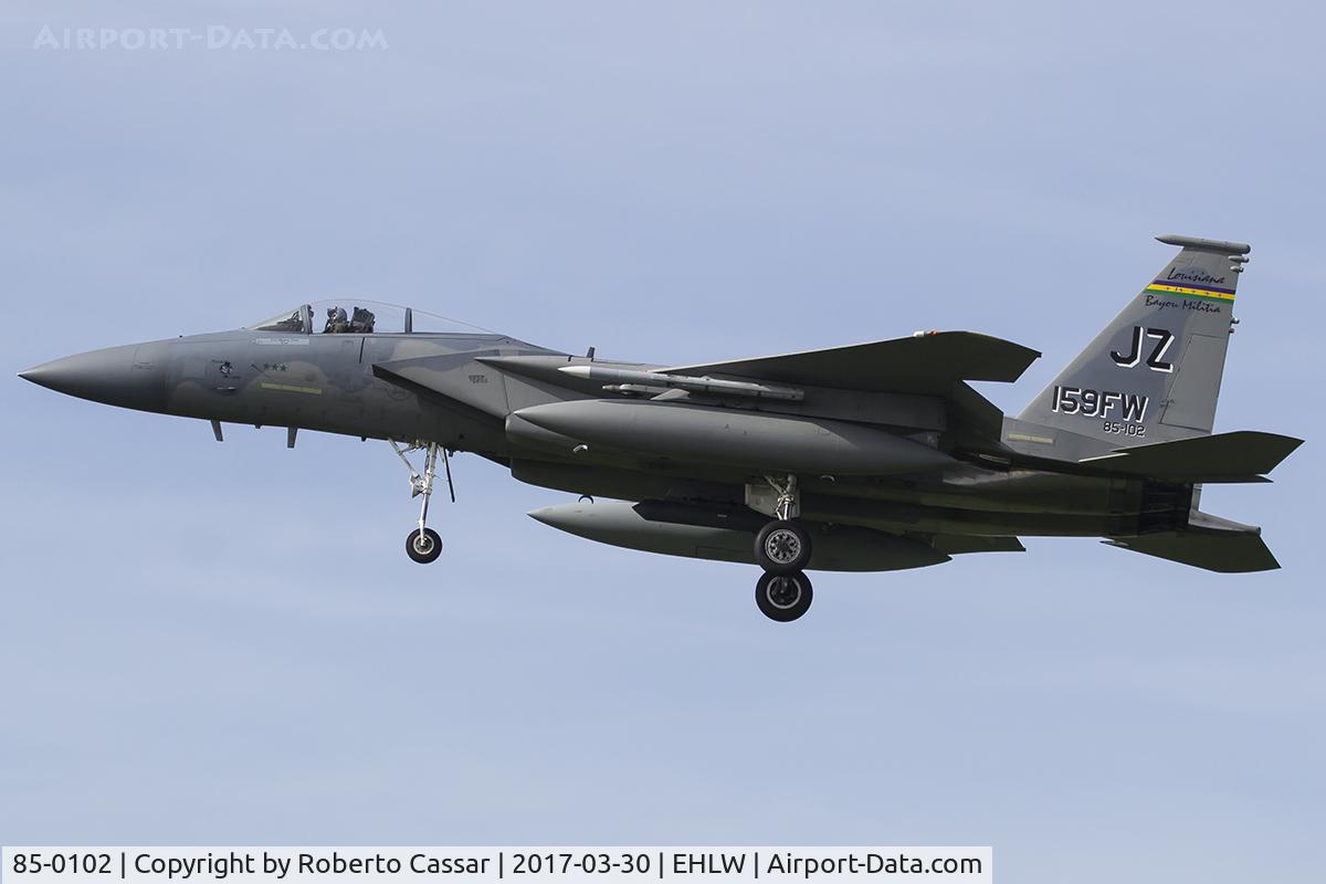 85-0102, 1985 McDonnell Douglas F-15C Eagle C/N 0955/C344, Frisian Flag 2017
