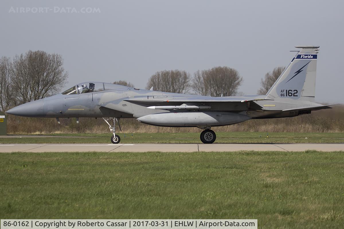86-0162, 1986 McDonnell Douglas F-15C Eagle C/N 1009/C390, Frisian Flag 2017