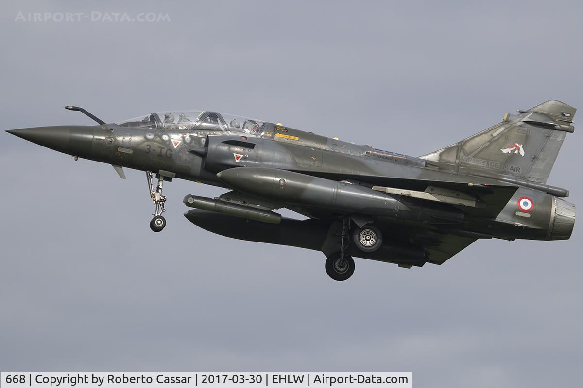 668, Dassault Mirage 2000D C/N 542, Frisian Flag 2017