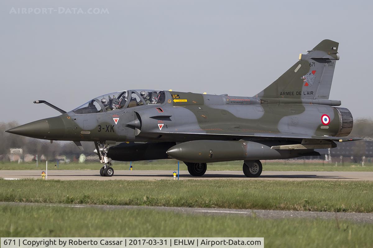 671, Dassault Mirage 2000D C/N 545, Frisian Flag 2017