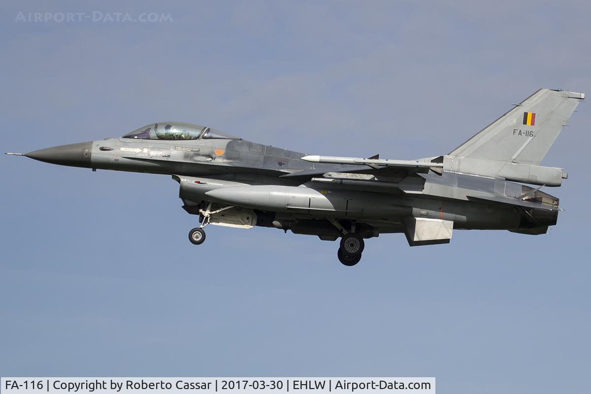 FA-116, 1980 SABCA F-16AM Fighting Falcon C/N 6H-116, Frisian Flag 2017