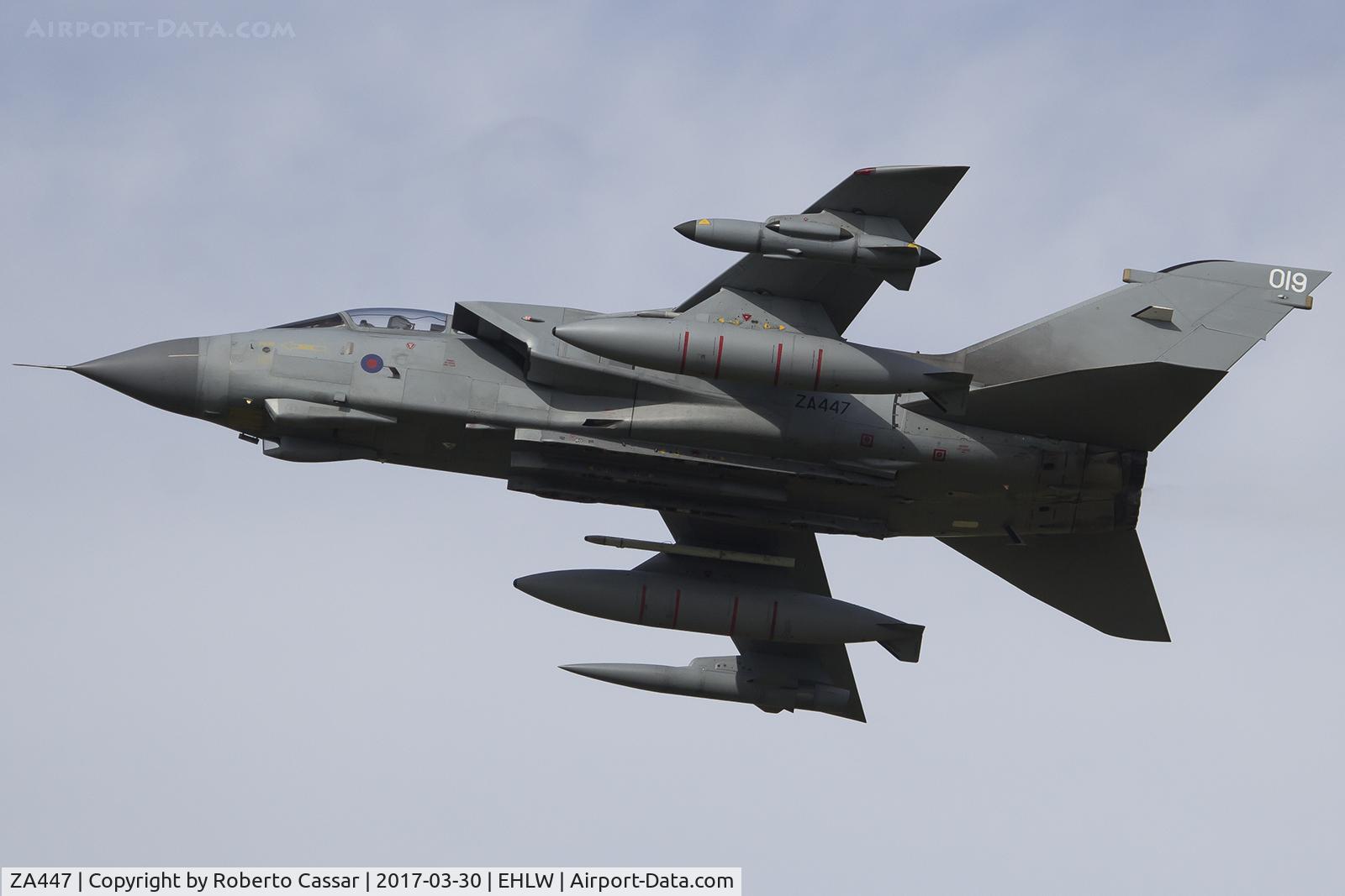 ZA447, 1983 Panavia Tornado GR.4 C/N 235/BS077/3113, Frisian Flag 2017