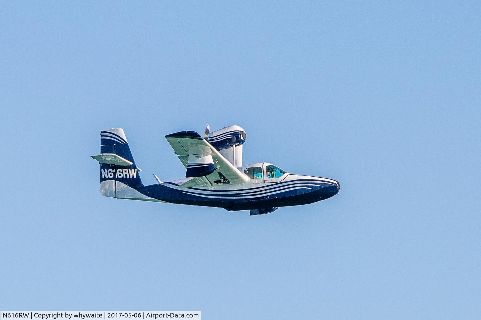 N616RW, 1978 Consolidated Aeronautics Inc. Lake LA-4-200 C/N 888, No airport just cruising along the beach near Eglin AFB