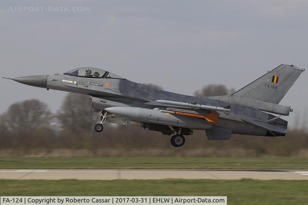 FA-124, SABCA F-16AM Fighting Falcon C/N 6H-124, Frisian Flag 2017