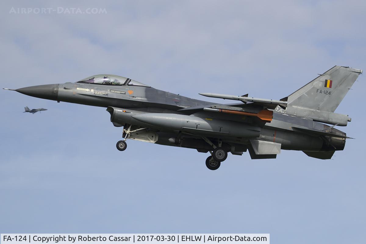 FA-124, SABCA F-16AM Fighting Falcon C/N 6H-124, Frisian Flag 2017