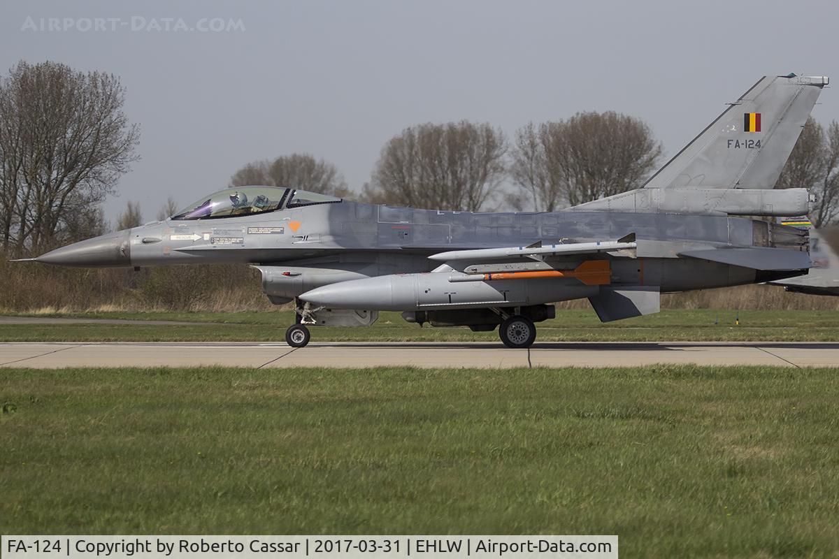 FA-124, SABCA F-16AM Fighting Falcon C/N 6H-124, Frisian Flag 2017
