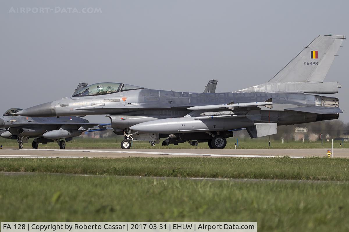 FA-128, SABCA F-16AM Fighting Falcon C/N 6H-128, Frisian Flag 2017