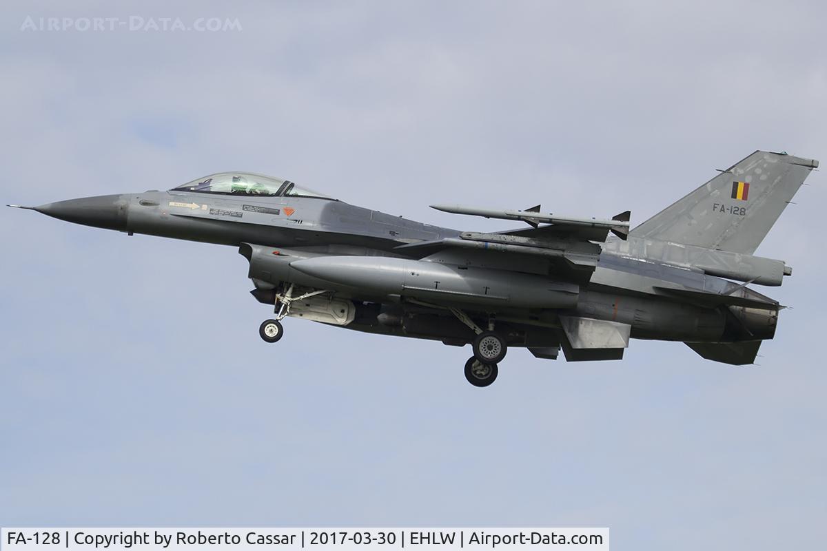 FA-128, SABCA F-16AM Fighting Falcon C/N 6H-128, Frisian Flag 2017