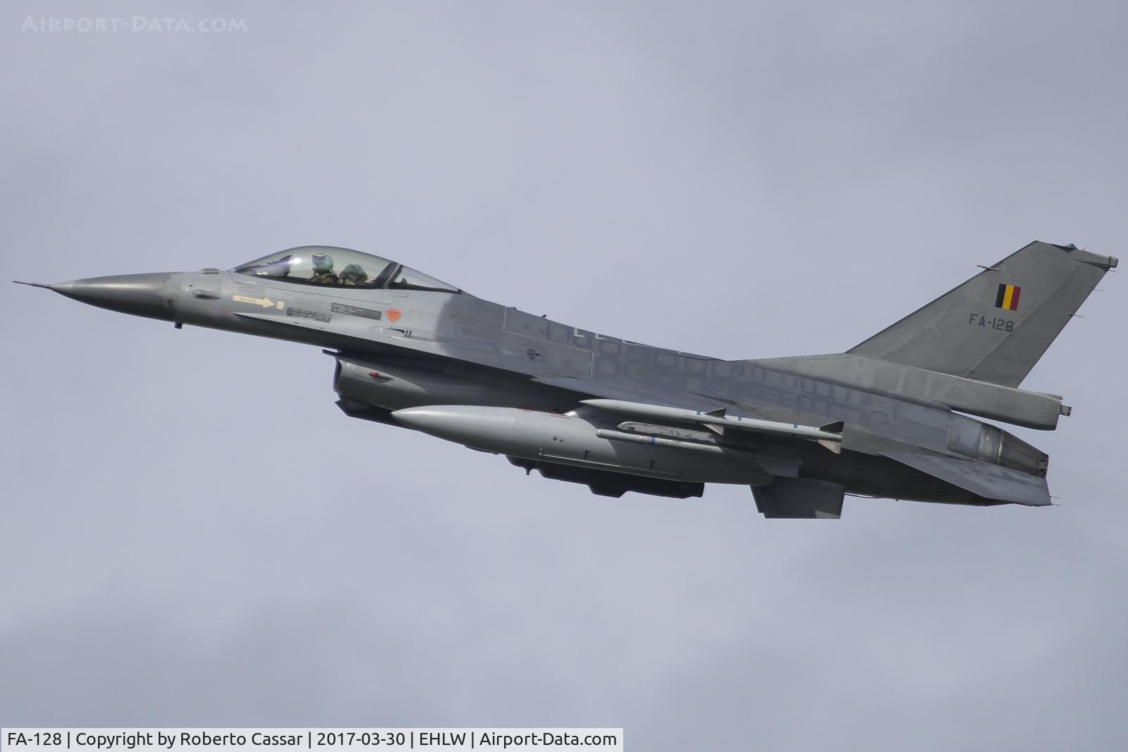 FA-128, SABCA F-16AM Fighting Falcon C/N 6H-128, Frisian Flag 2017