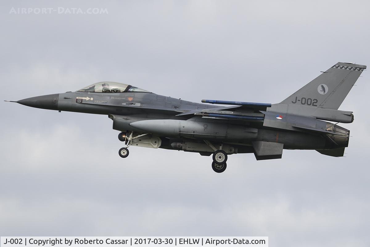 J-002, Fokker F-16A Fighting Falcon C/N 6D-158, Frisian Flag 2017