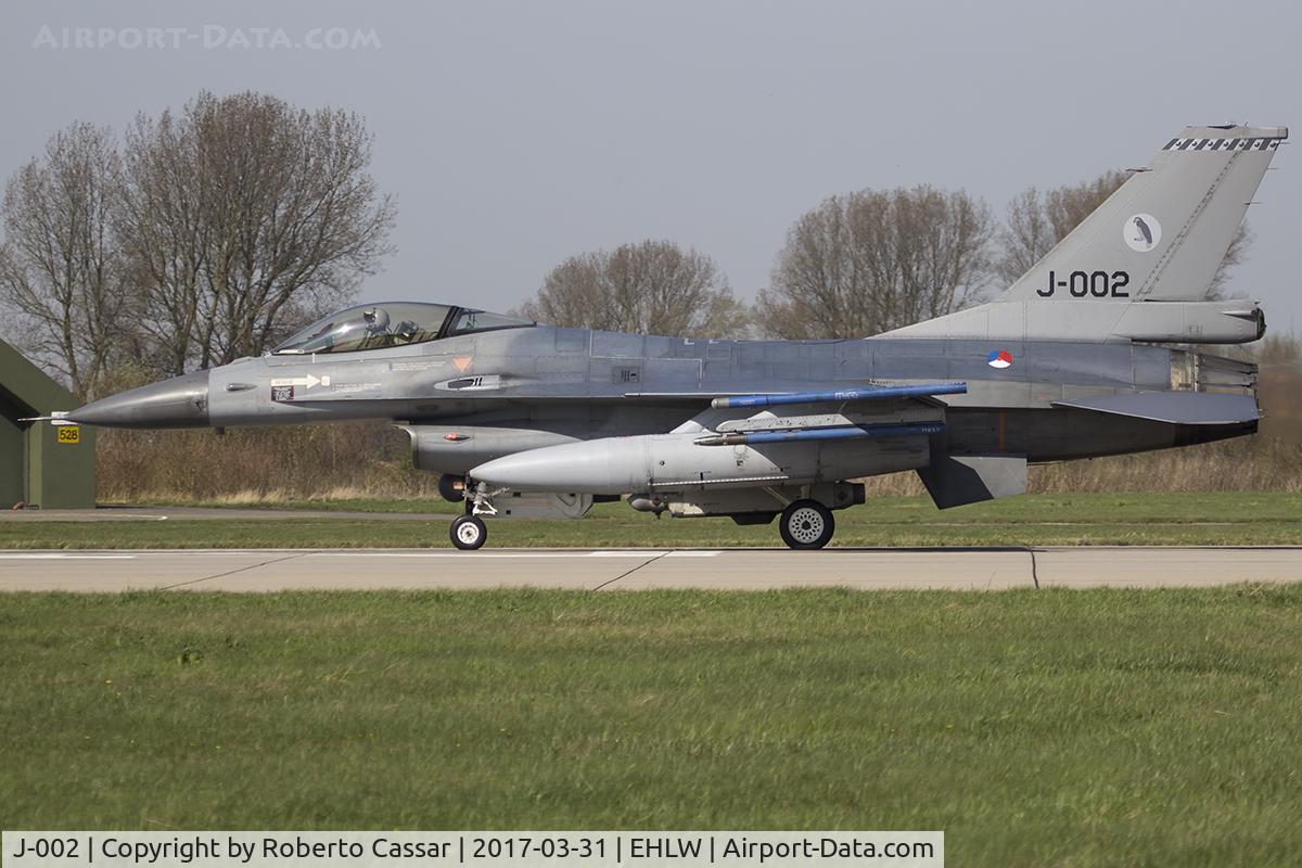 J-002, Fokker F-16A Fighting Falcon C/N 6D-158, Frisian Flag 2017