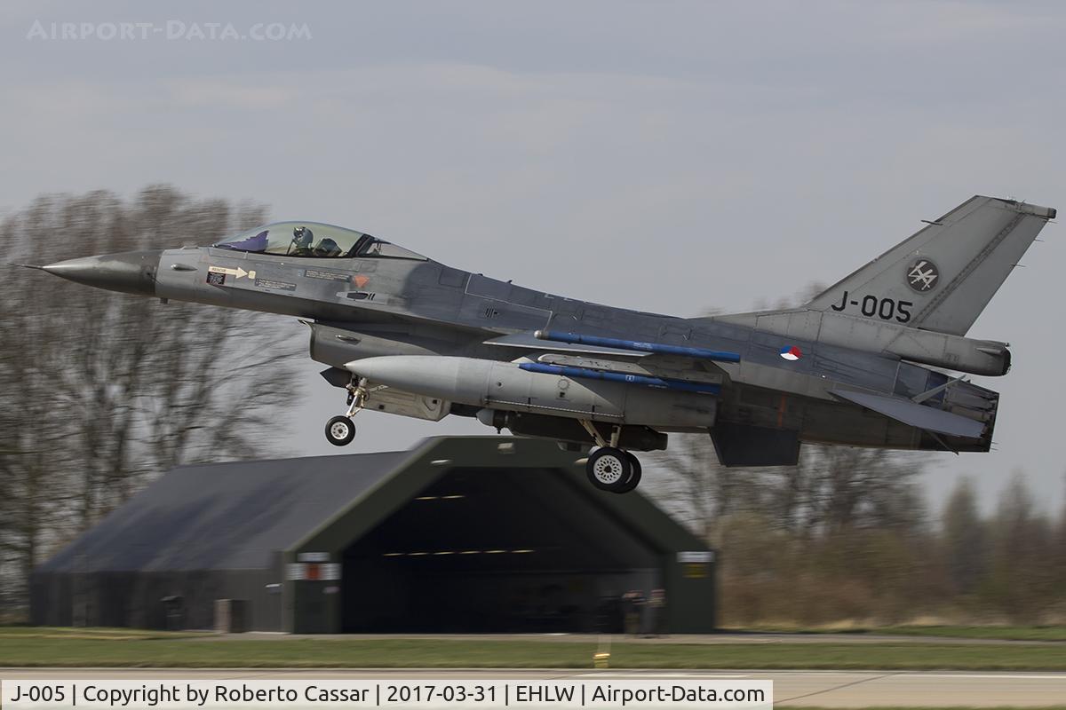 J-005, Fokker F-16AM Fighting Falcon C/N 6D-161, Frisian Flag 2017