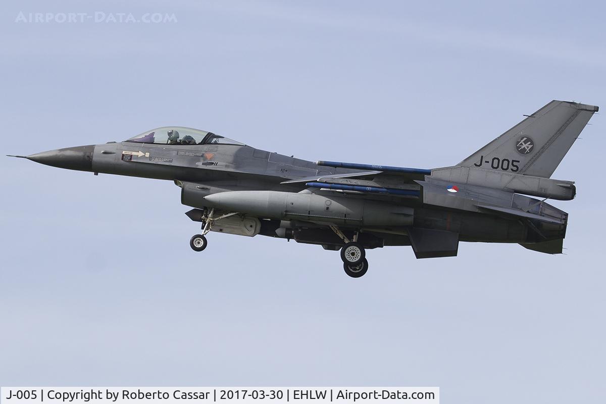 J-005, Fokker F-16AM Fighting Falcon C/N 6D-161, Frisian Flag 2017