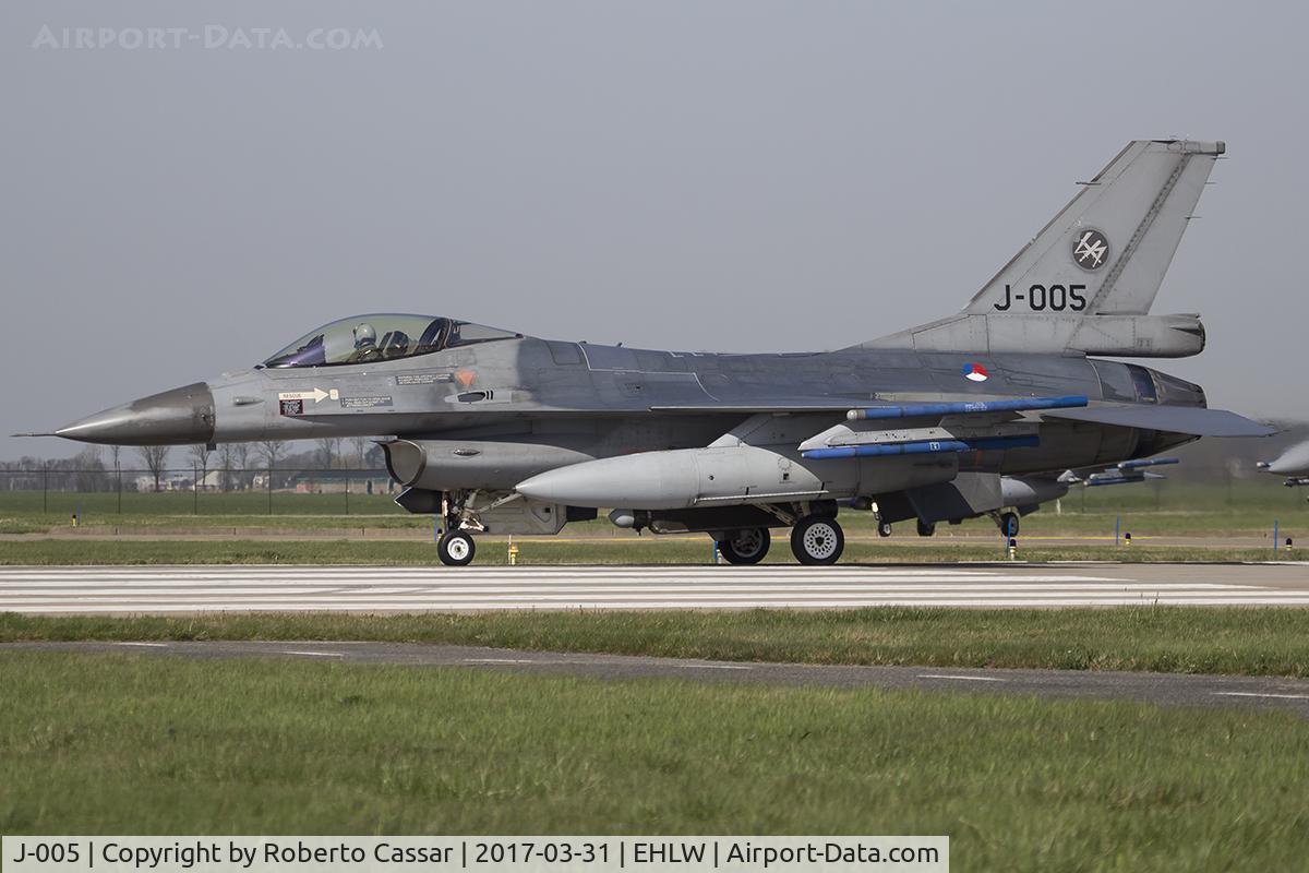 J-005, Fokker F-16AM Fighting Falcon C/N 6D-161, Frisian Flag 2017