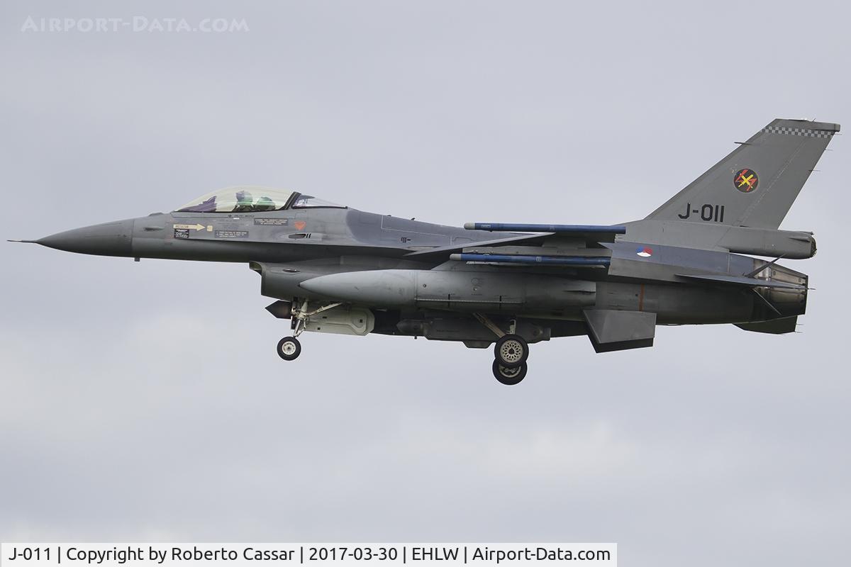 J-011, Fokker F-16AM Fighting Falcon C/N 6D-167, Frisian Flag 2017