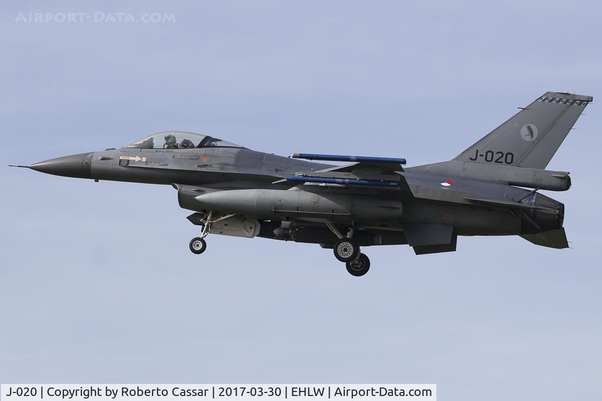 J-020, General Dynamics F-16AM Fighting Falcon C/N 6D-176, Frisian Flag 2017