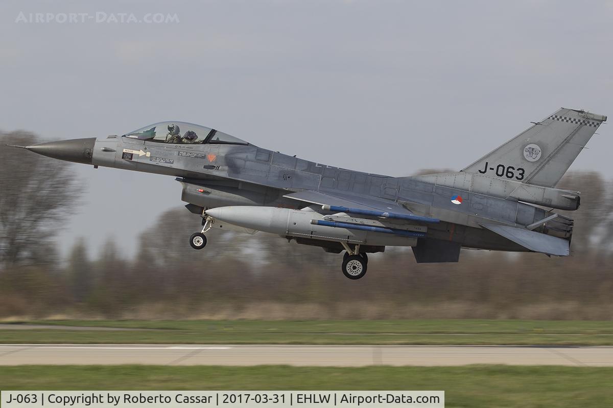 J-063, Fokker F-16AM Fighting Falcon C/N 6D-146, Frisian Flag 2017