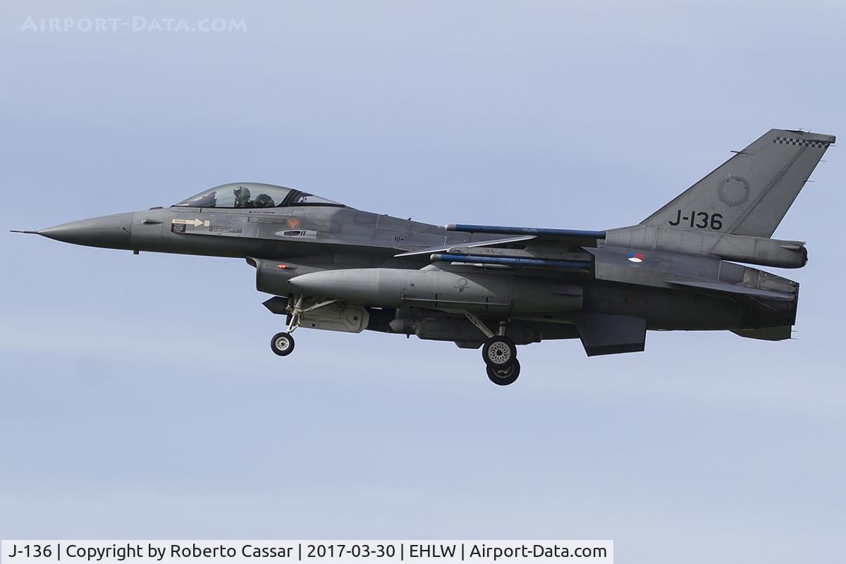 J-136, Fokker F-16AM Fighting Falcon C/N 6D-126, Frisian Flag 2017