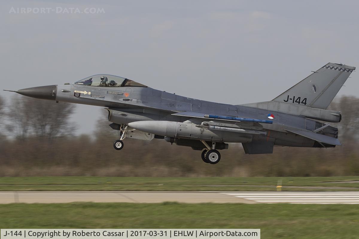 J-144, Fokker F-16AM Fighting Falcon C/N 6D-134, Frisian Flag 2017