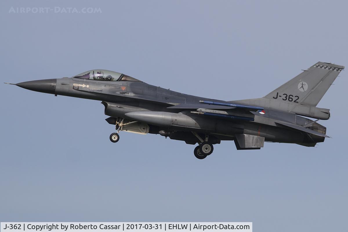 J-362, 1986 Fokker F-16AM Fighting Falcon C/N 6D-119, Frisian Flag 2017