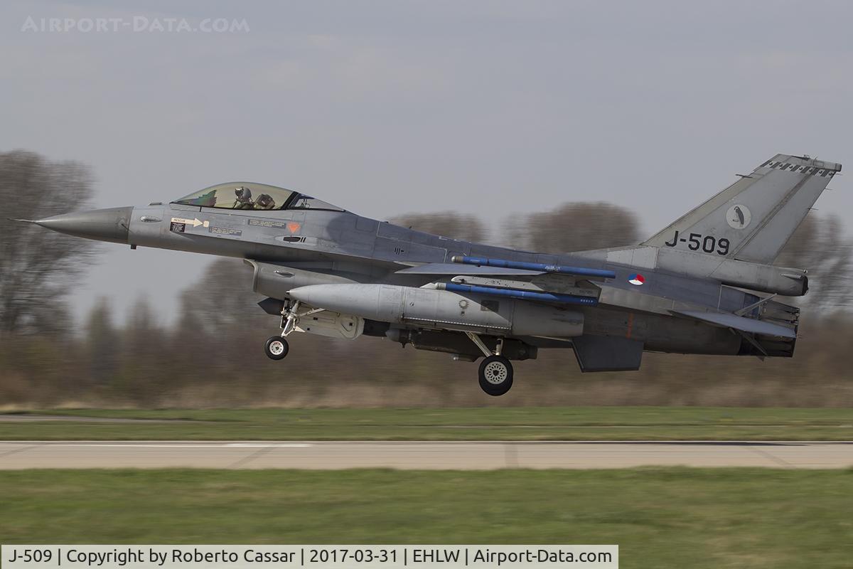 J-509, General Dynamics F-16AM Fighting Falcon C/N 6D-148, Frisian Flag 2017