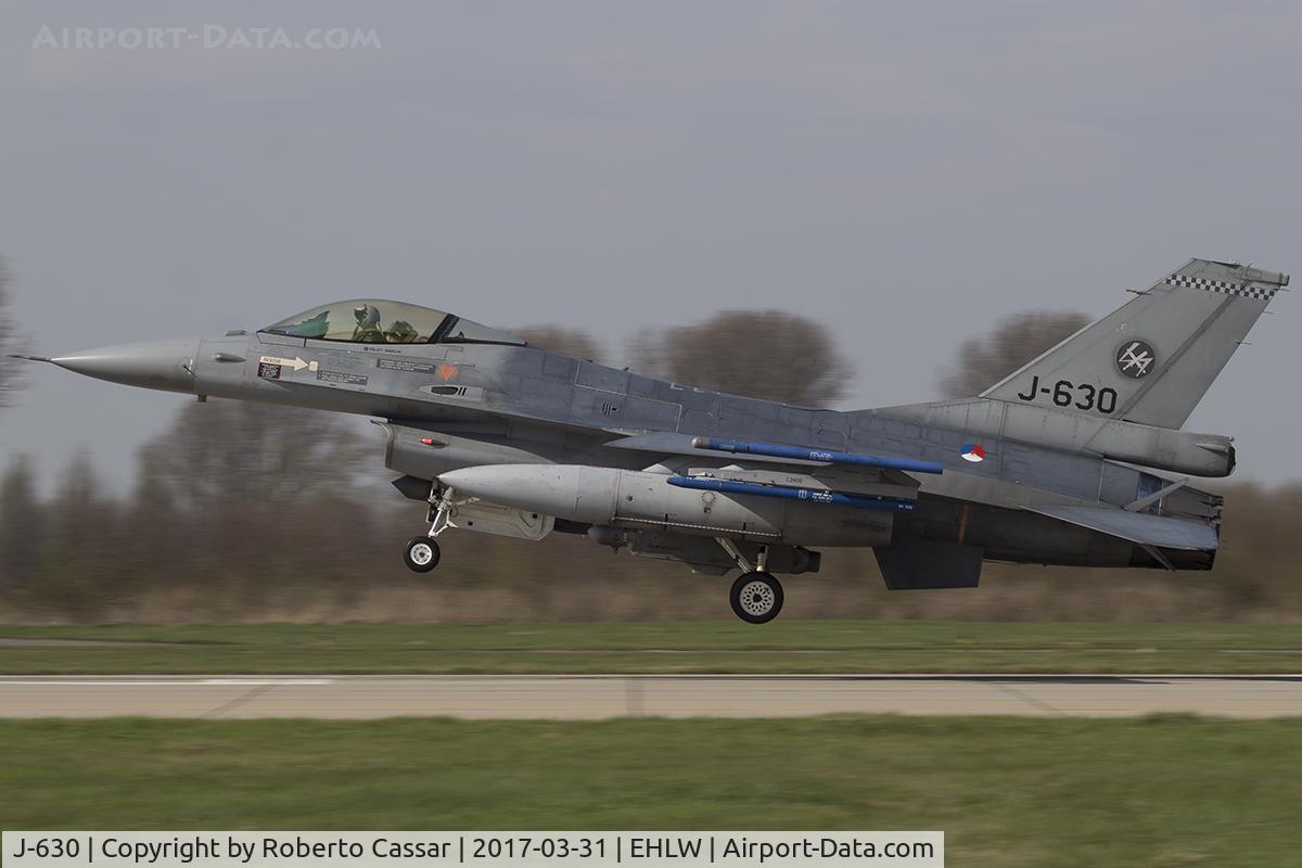 J-630, 1980 Fokker F-16AM Fighting Falcon C/N 6D-62, Frisian Flag 2017