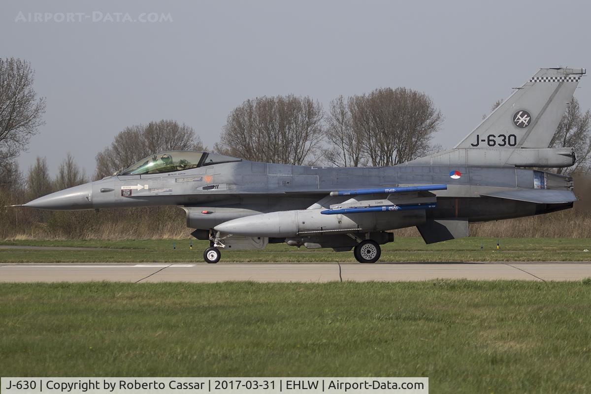 J-630, 1980 Fokker F-16AM Fighting Falcon C/N 6D-62, Frisian Flag 2017