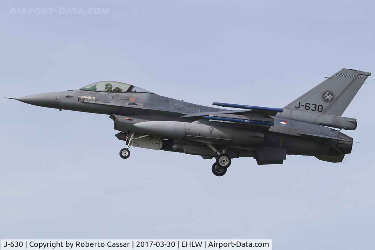 J-630, 1980 Fokker F-16AM Fighting Falcon C/N 6D-62, Frisian Flag 2017