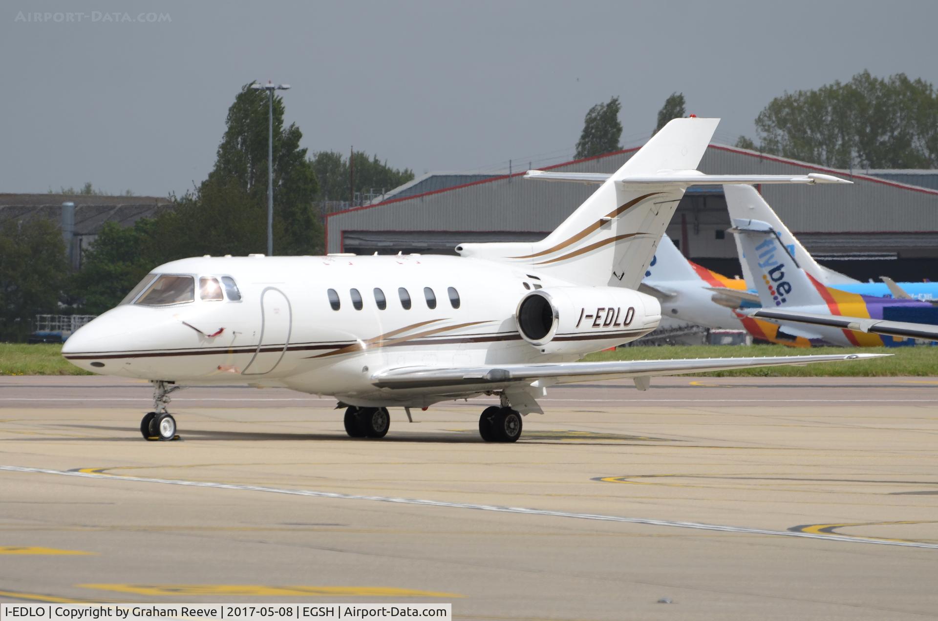 I-EDLO, 2010 Hawker Beechcraft 750 C/N HB-67, Parked at Norwich.