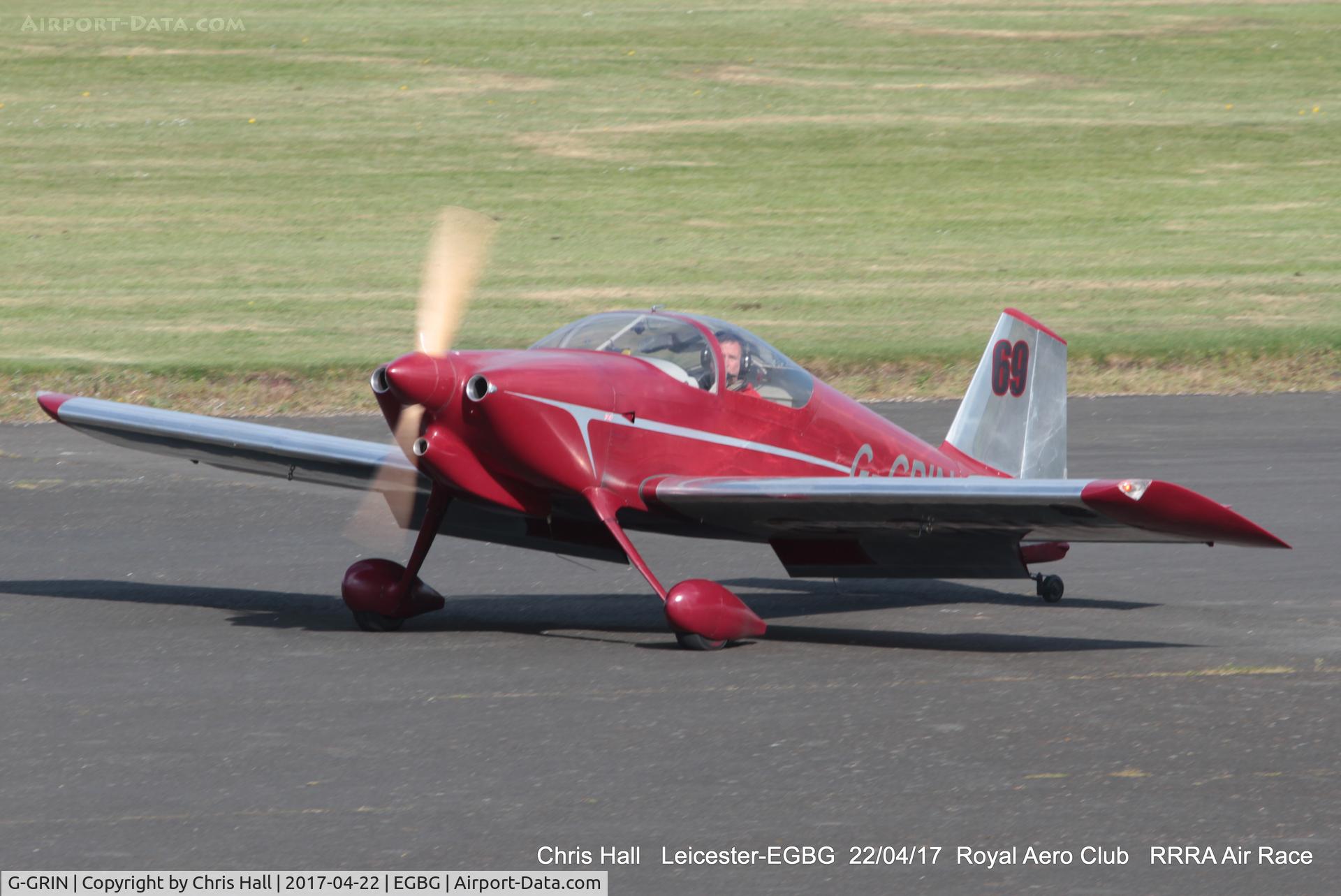 G-GRIN, 1999 Vans RV-6 C/N PFA 181-12409, Royal Aero Club 3R's air race