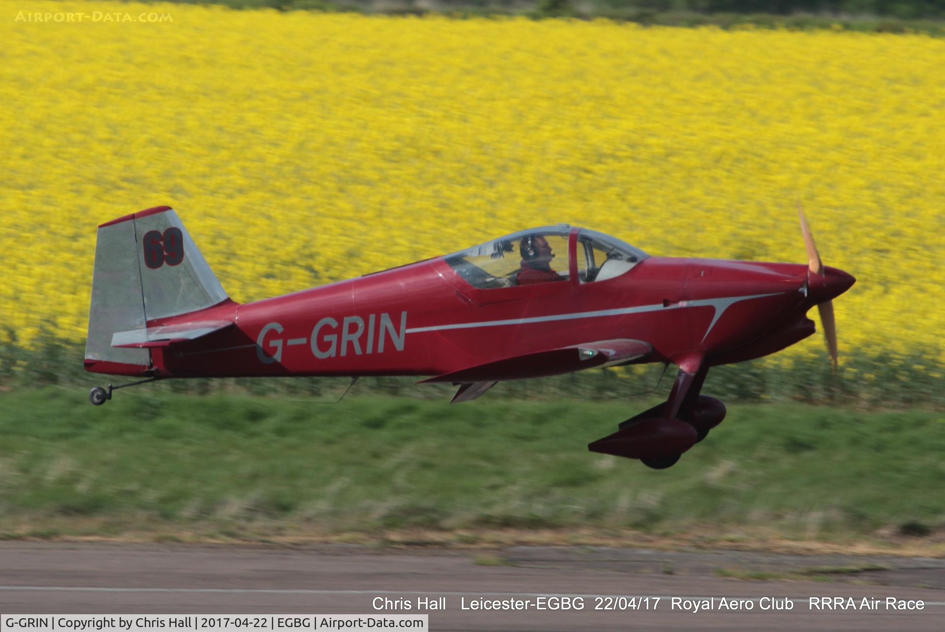 G-GRIN, 1999 Vans RV-6 C/N PFA 181-12409, Royal Aero Club 3R's air race