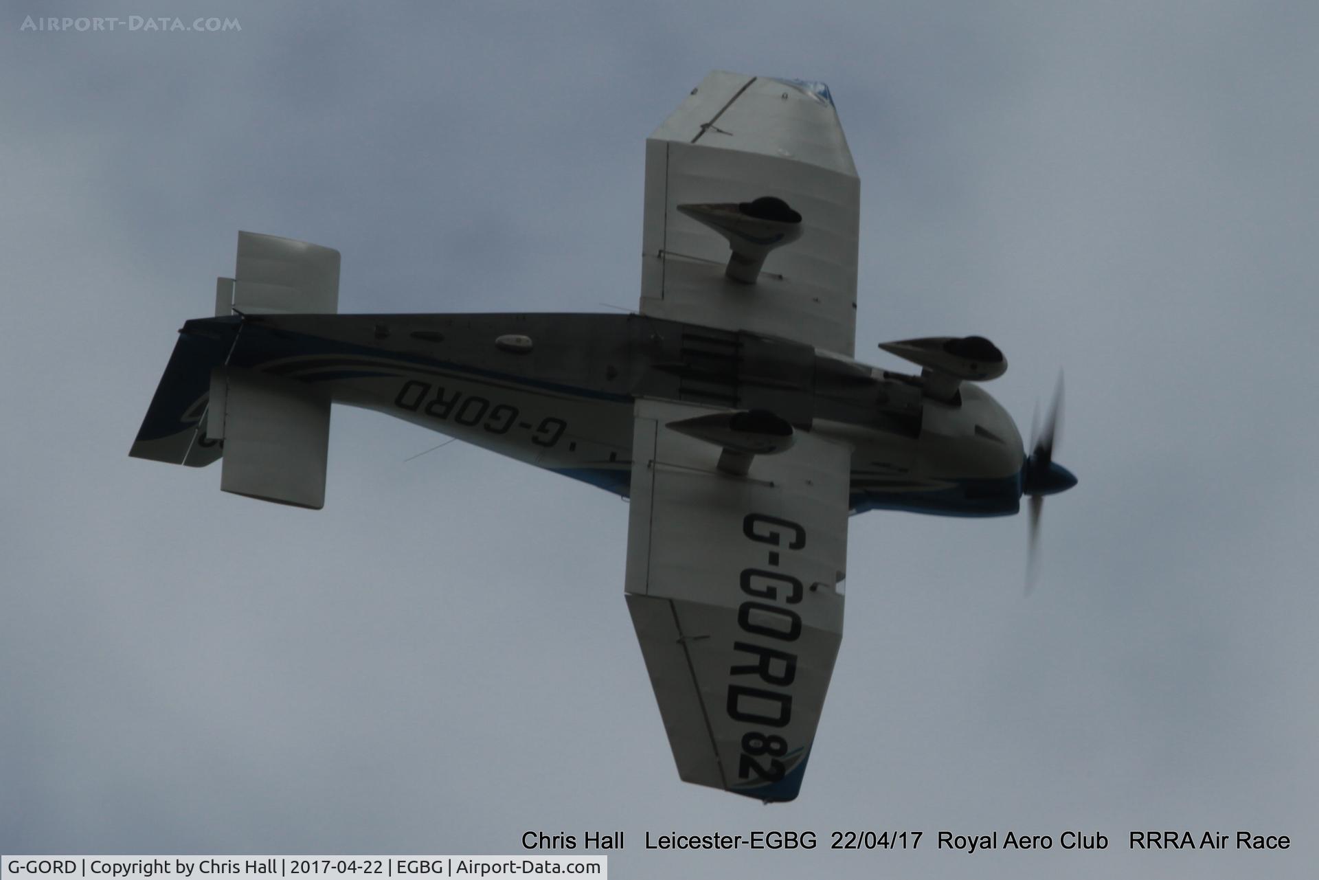 G-GORD, 2014 Robin DR-400-140B Major Major C/N 2669, Royal Aero Club 3R's air race
