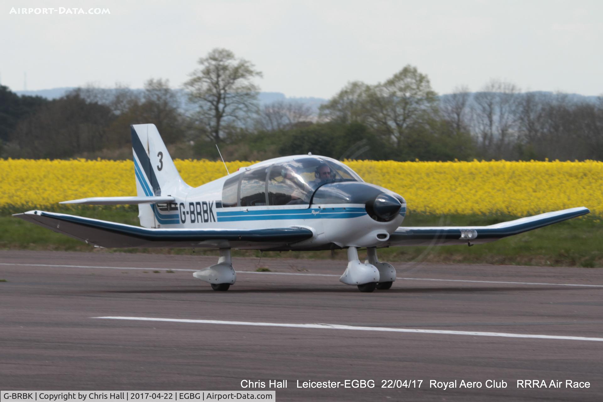 G-BRBK, 1989 Robin DR-400-180 Regent Regent C/N 1915, Royal Aero Club 3R's air race