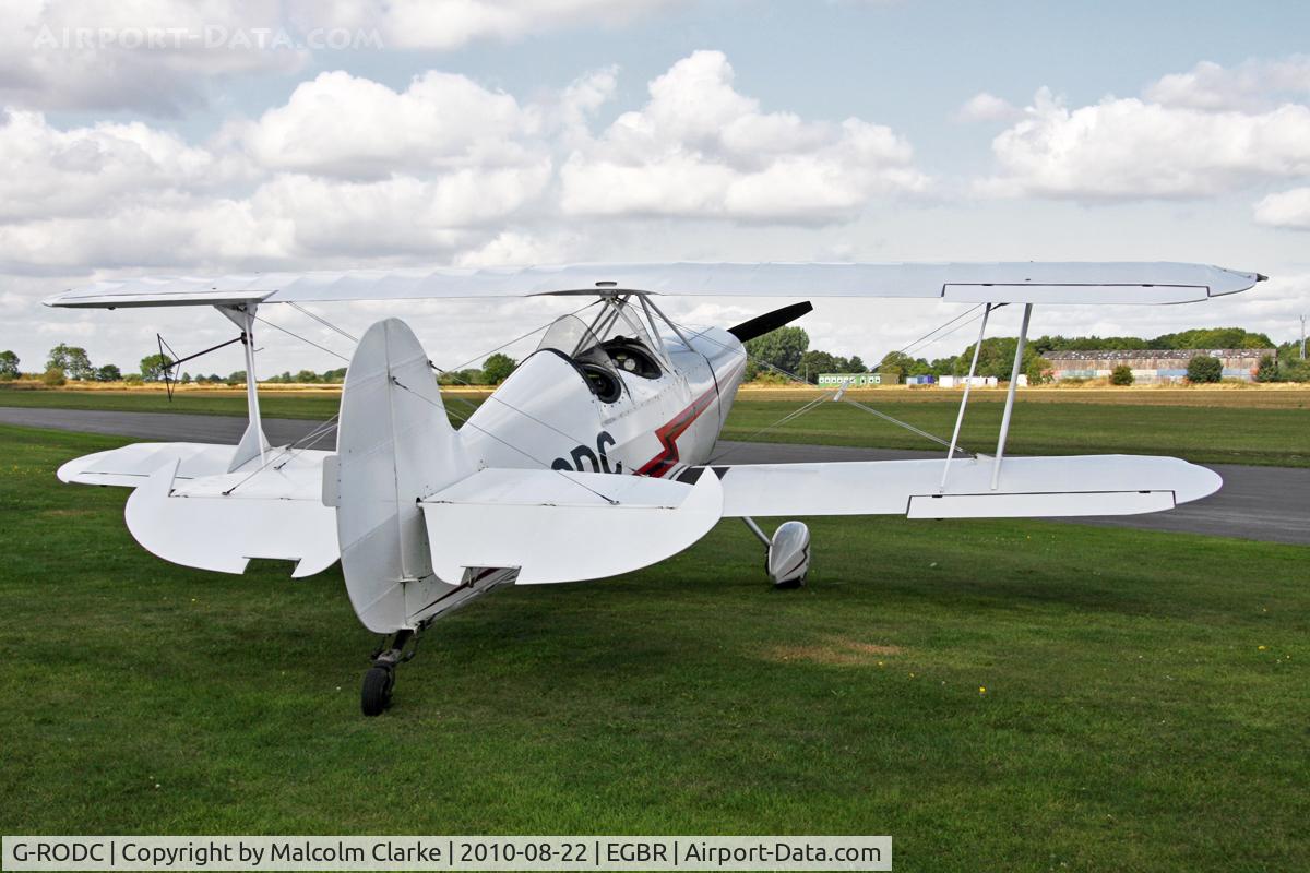 G-RODC, 1995 Steen Skybolt C/N 4568, Steen Skybolt at Breighton Airfield's Summer Madness & All Comers Fly-In. August 22nd 2010.