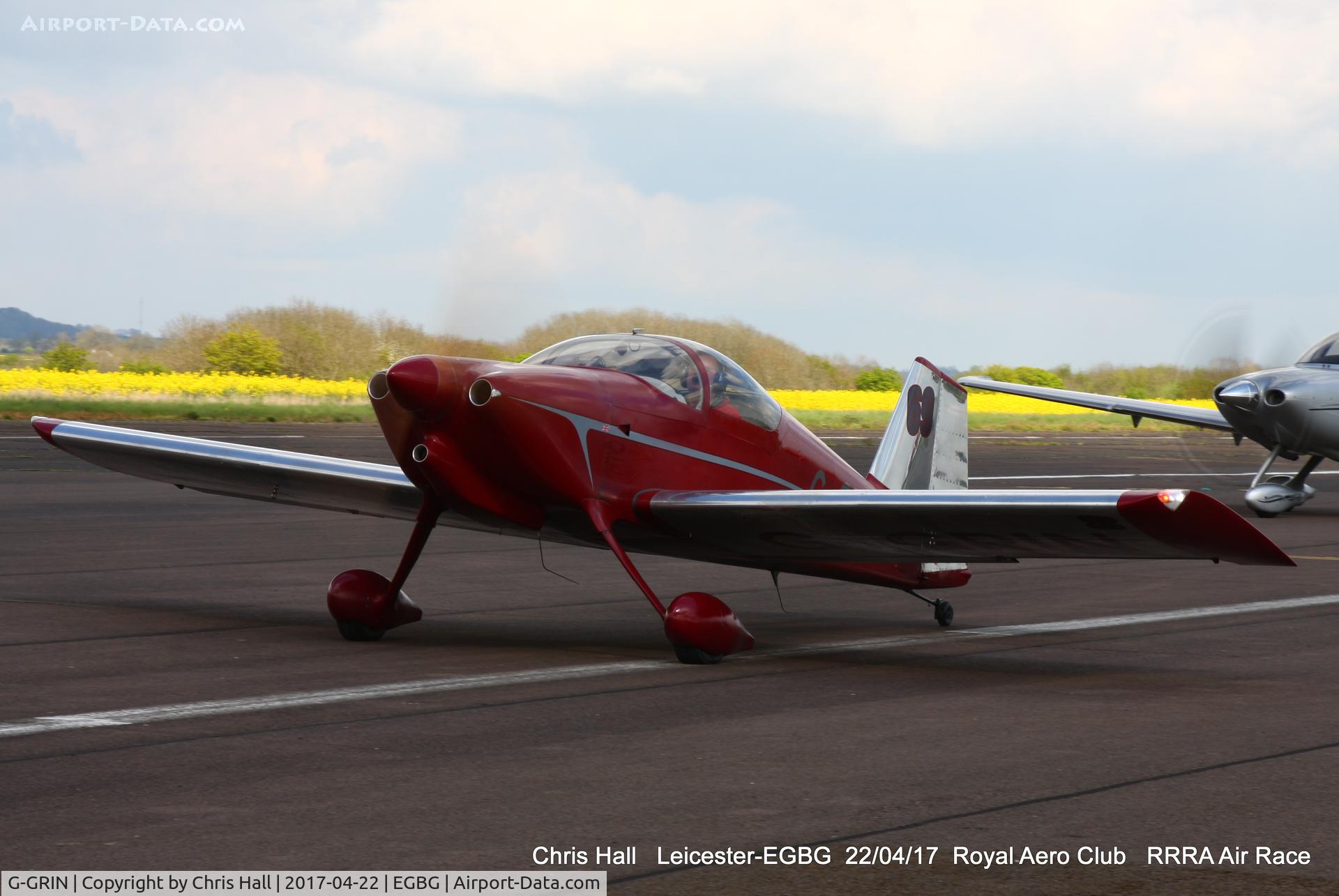 G-GRIN, 1999 Vans RV-6 C/N PFA 181-12409, Royal Aero Club 3R's air race